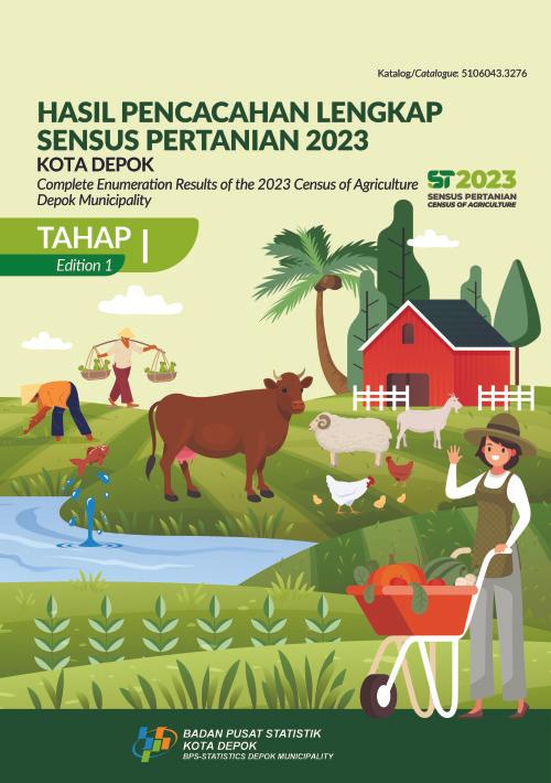 Complete Enumeration Results of the 2023 Census of Agriculture - Edition I Depok Municipality