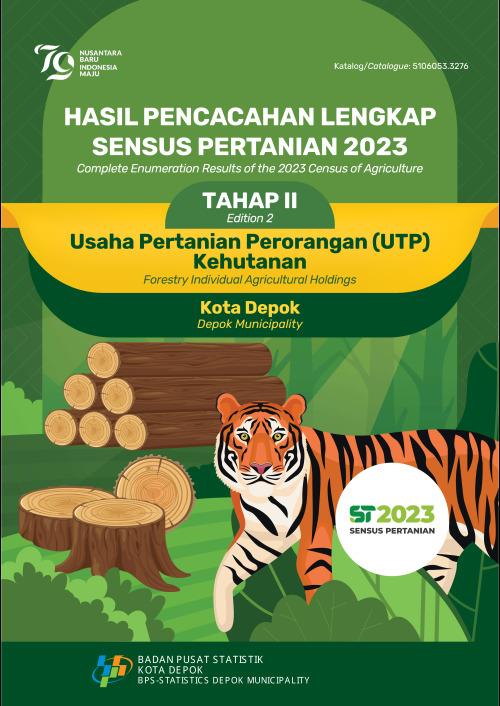 Complete Enumeration Result of the 2023 Census of Agriculture -Edition 2: Forestry Individual Agricultural Holdings Depok Municipality